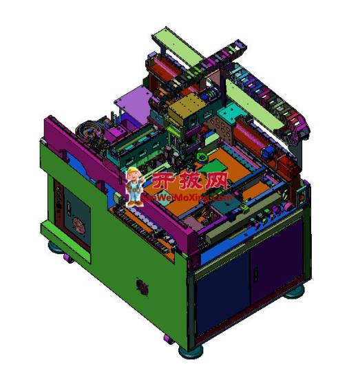 落地式阀体组装设备,3D详实缩略图