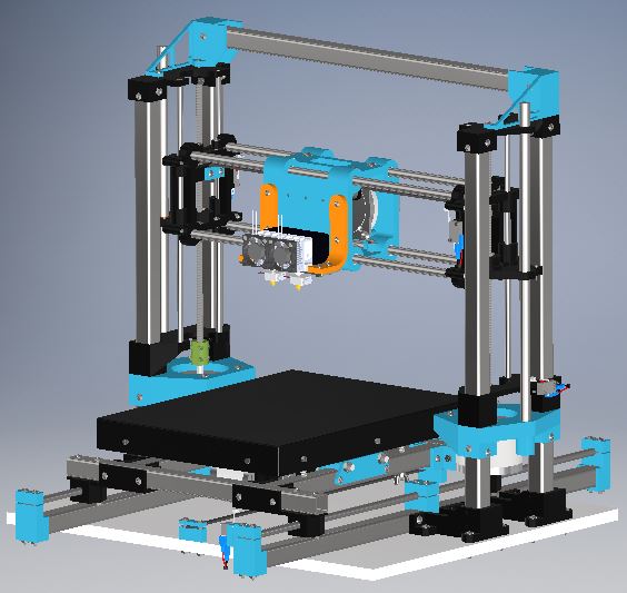 Impresora 3D打印机结构