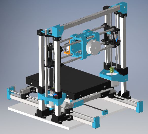 Impresora 3D打印机结构