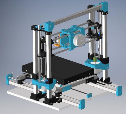 Impresora 3D打印机结构缩略图