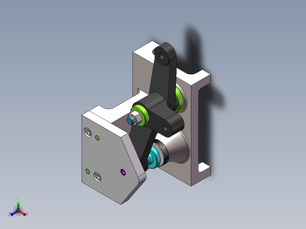 等臂杠杆零件的工艺规划及夹具设计三维SW2015带参+CAD+说明书