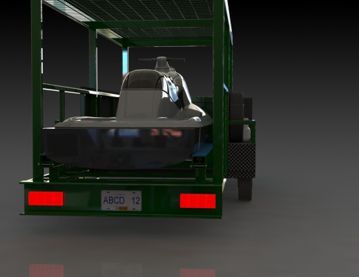 游艇拖车 domocad3d 缩略图