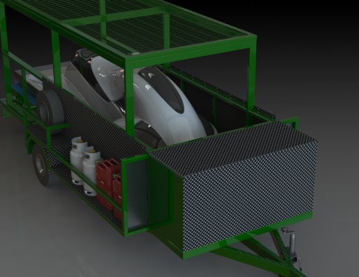游艇拖车 domocad3d 缩略图