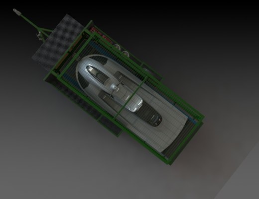 游艇拖车 domocad3d 缩略图