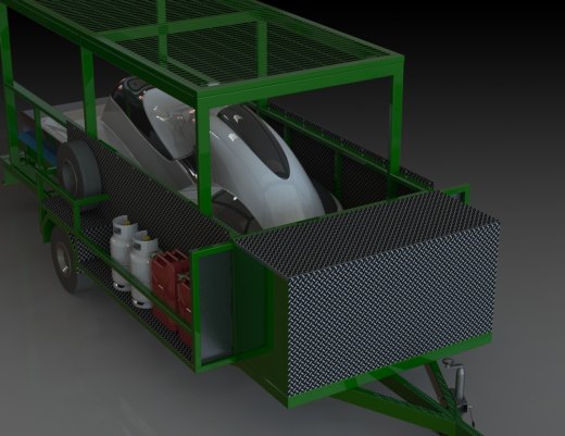 游艇拖车 domocad3d 缩略图