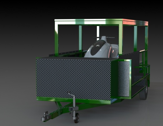 游艇拖车 domocad3d 缩略图