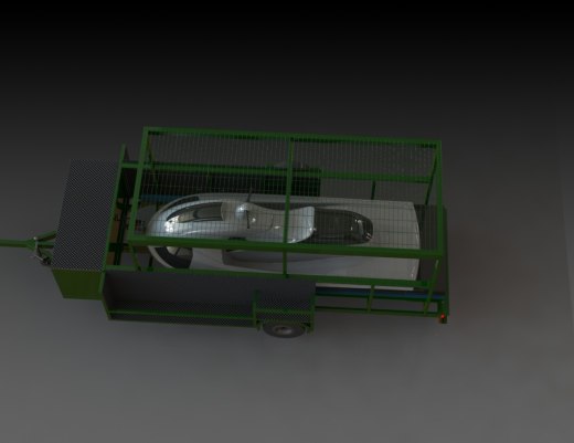 游艇拖车 domocad3d 缩略图