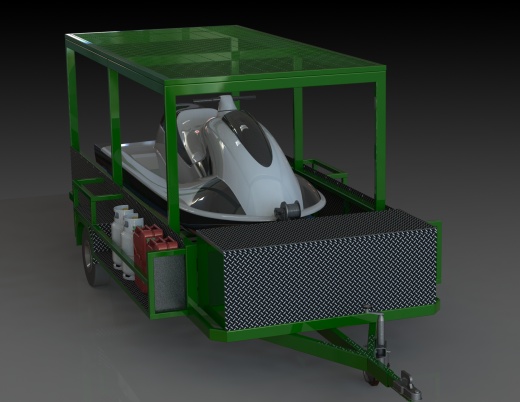 游艇拖车 domocad3d 缩略图