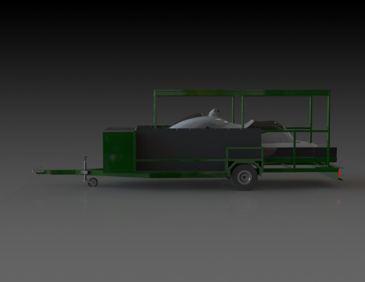 游艇拖车 domocad3d 缩略图