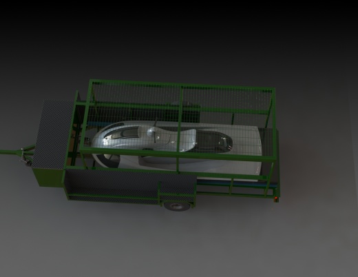 游艇拖车 domocad3d 缩略图