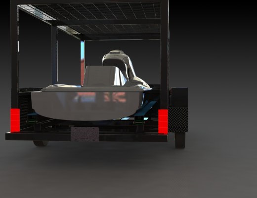 游艇拖车 domocad3d 缩略图