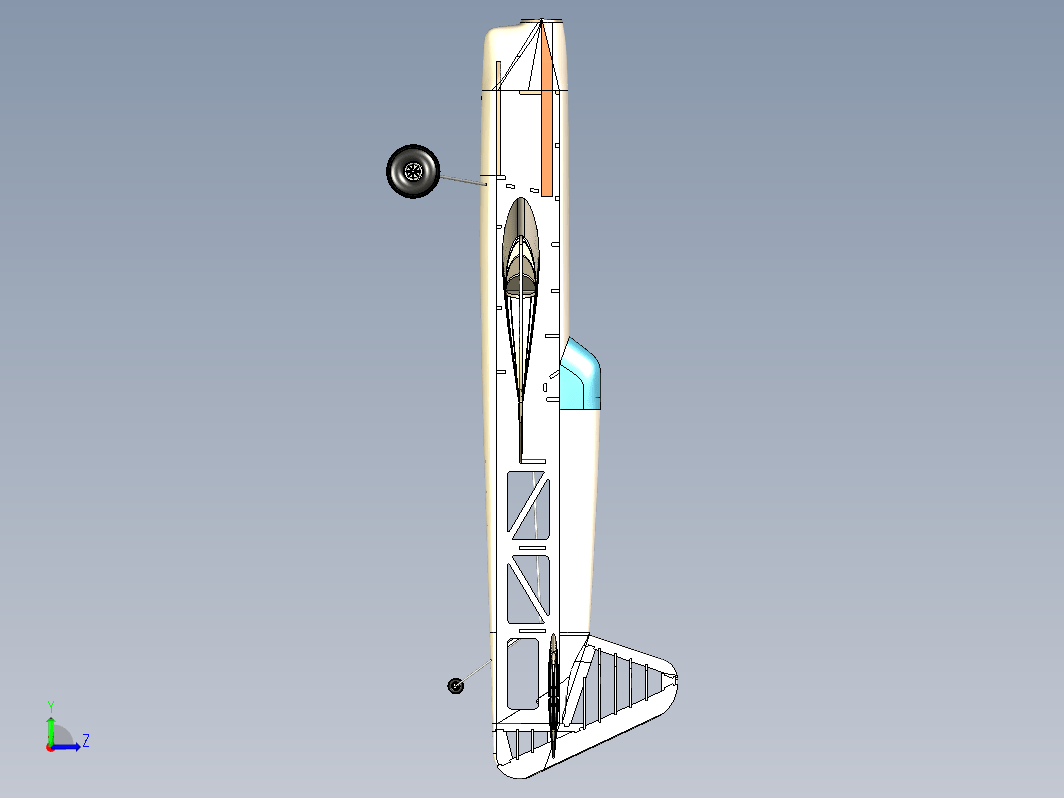 Nobler翼展1000mm航模