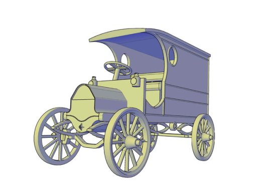 Chase Model D Truck老爷车