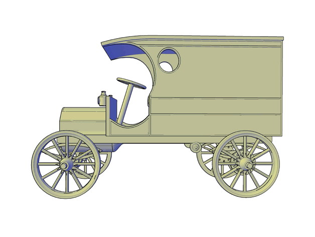 Chase Model D Truck老爷车