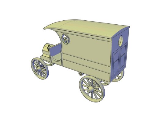 Chase Model D Truck老爷车缩略图