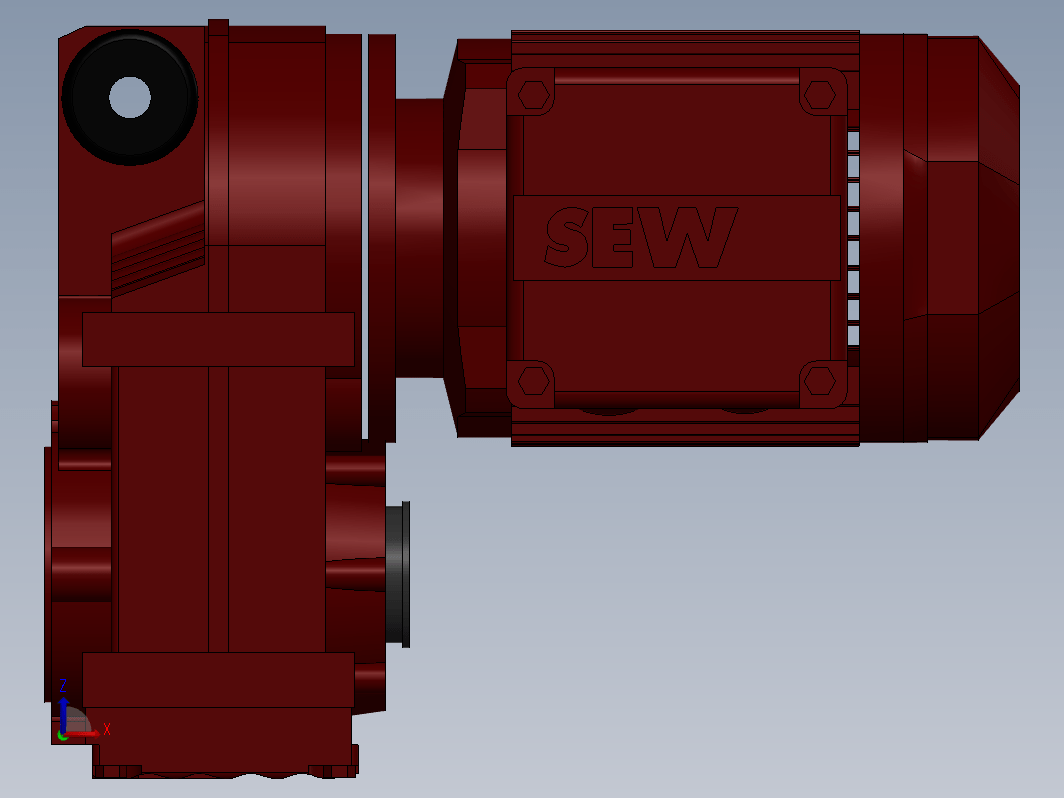 SEWFA27齿轮电机轴25mm