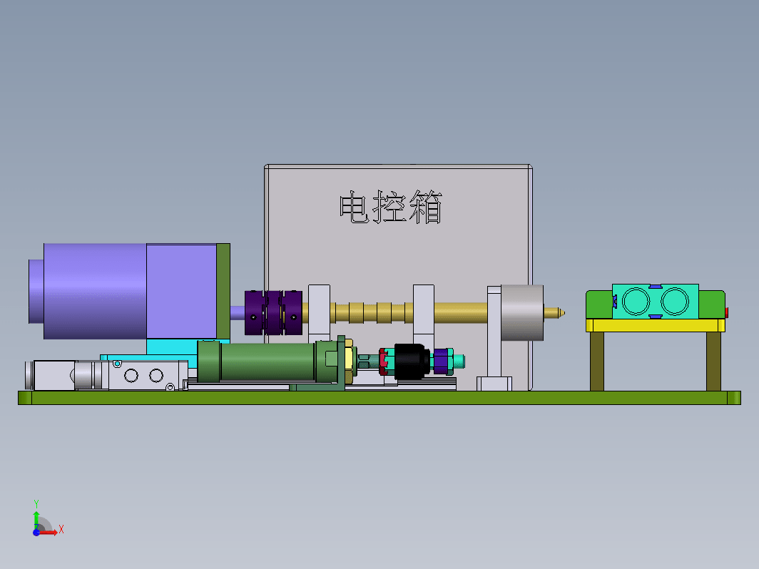 管口进行扩口成型