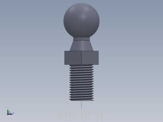 气压弹簧-油压杆-B310000006(25KG L260 和尚頭)缩略图