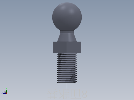 气压弹簧-油压杆-B310000006(25KG L260 和尚頭)缩略图