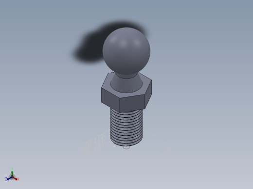 气压弹簧-油压杆-B310000006(25KG L260 和尚頭)缩略图