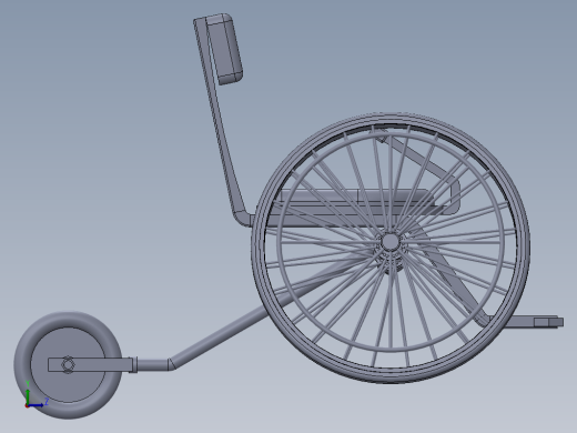 Wheel Chair轮椅模型缩略图