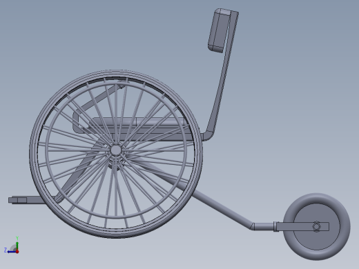 Wheel Chair轮椅模型缩略图