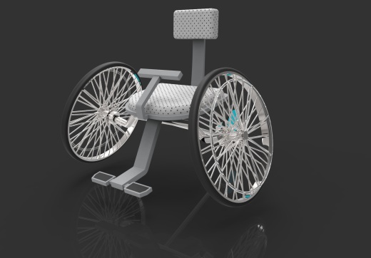 Wheel Chair轮椅模型缩略图