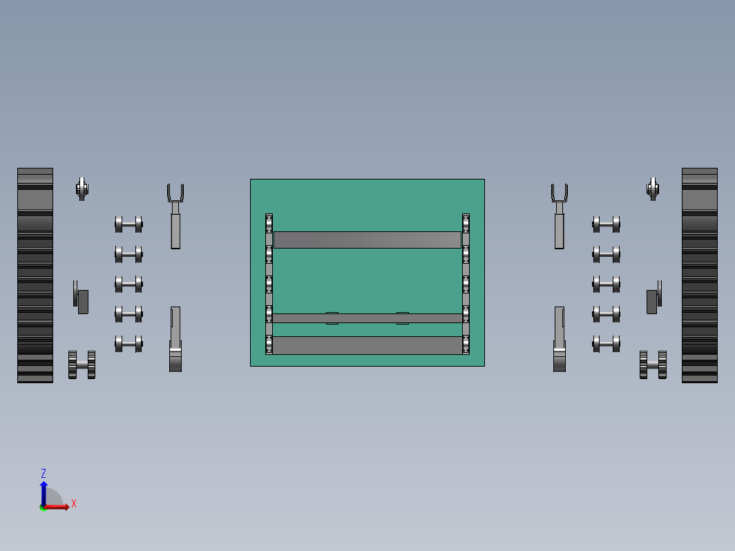 履带车设计三维SW2020带参+==1272880=30缺文件