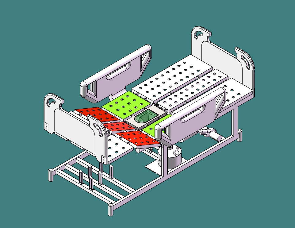 多用途护理床三维SW2016带参