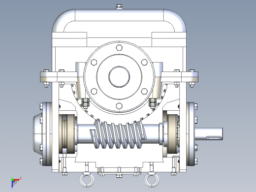 Worm Reduction Gear蜗轮减速器缩略图