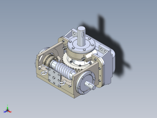 Worm Reduction Gear蜗轮减速器缩略图