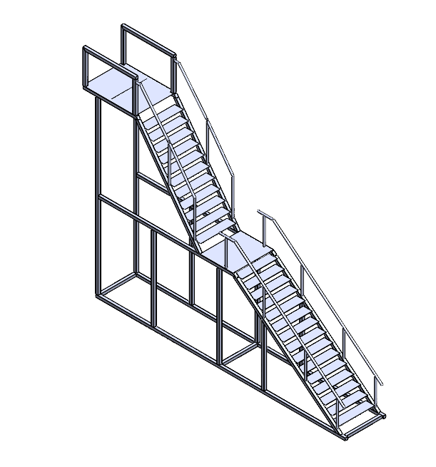 焊接件楼梯结构