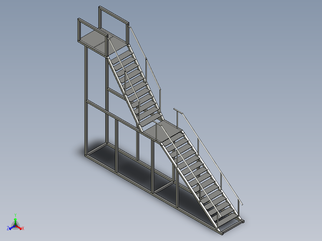 焊接件楼梯结构