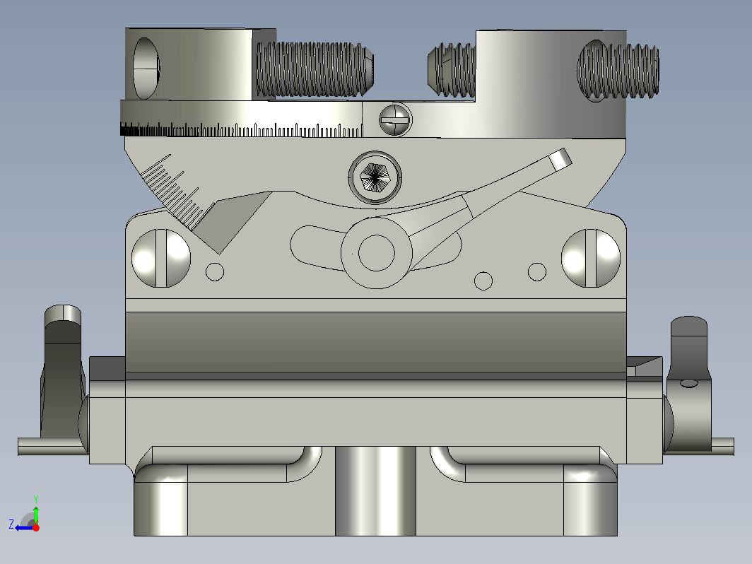 虎钳台钳卡钳-any-angle-tool-vise--1 STP STL