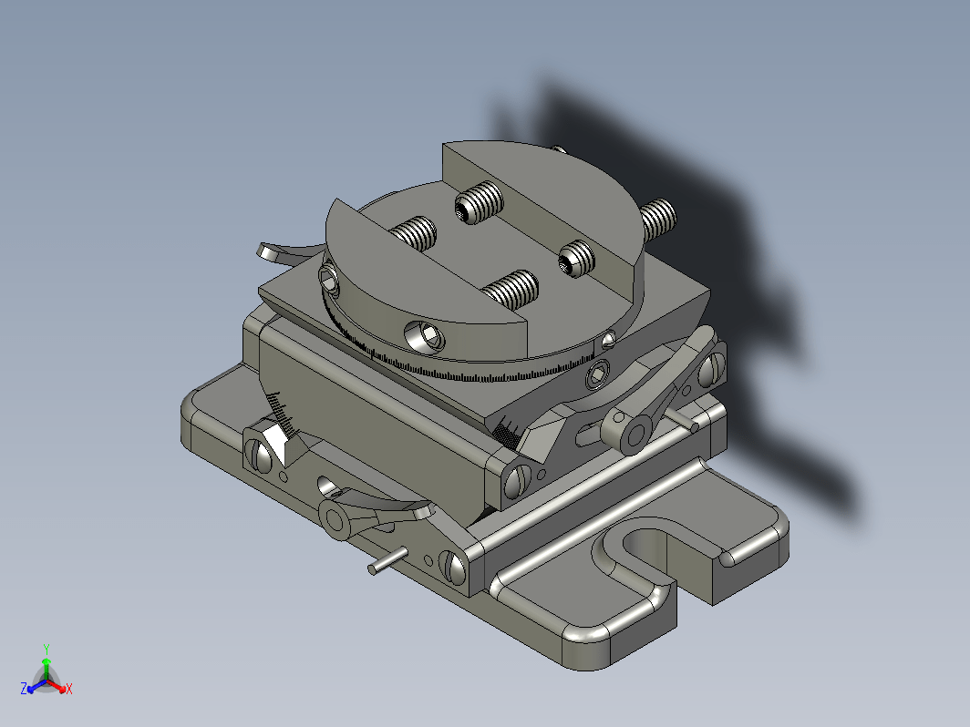 虎钳台钳卡钳-any-angle-tool-vise--1 STP STL