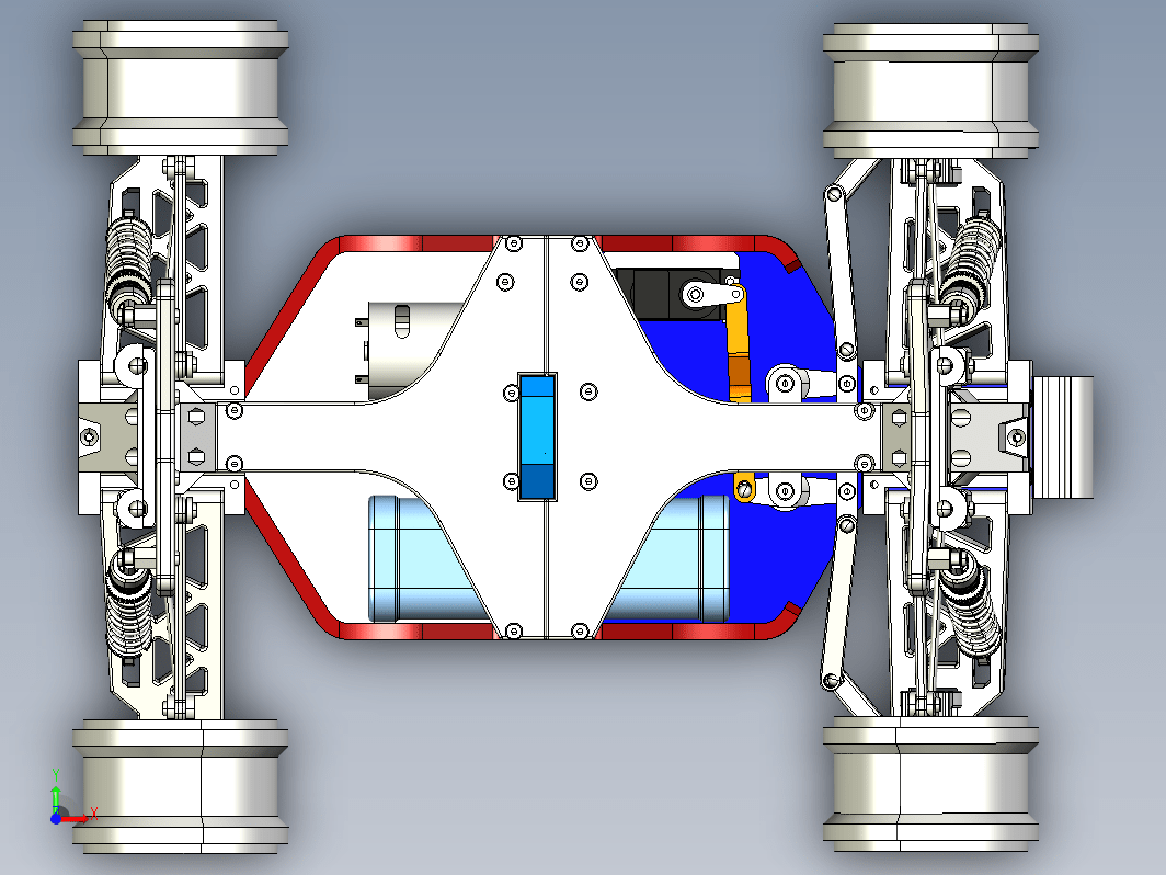 OpenRC 1_10 Truggy四驱车(CATIA设计版)