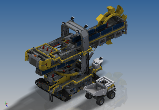 LEGO乐高科技42055斗轮挖掘机缩略图