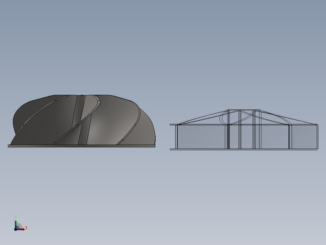 Solidworks 中的离心叶片叶轮设计