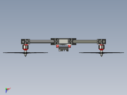 简易无人机四旋翼机机架 Drone quadcopter frame缩略图