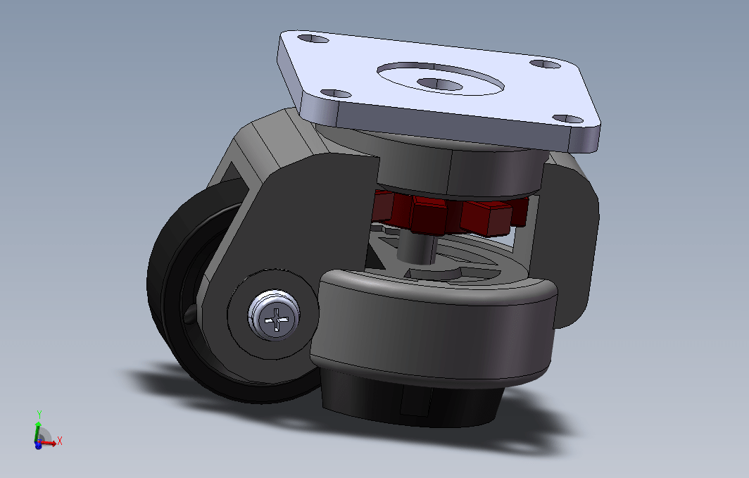 H100D60福马轮 3D模型
