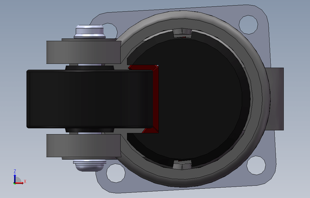 H100D60福马轮 3D模型