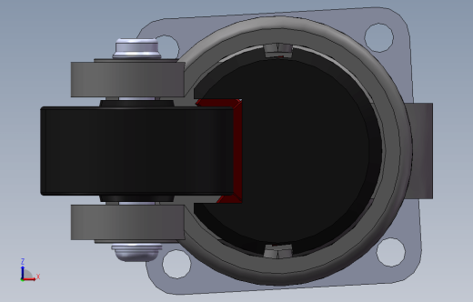 H100D60福马轮 3D模型缩略图