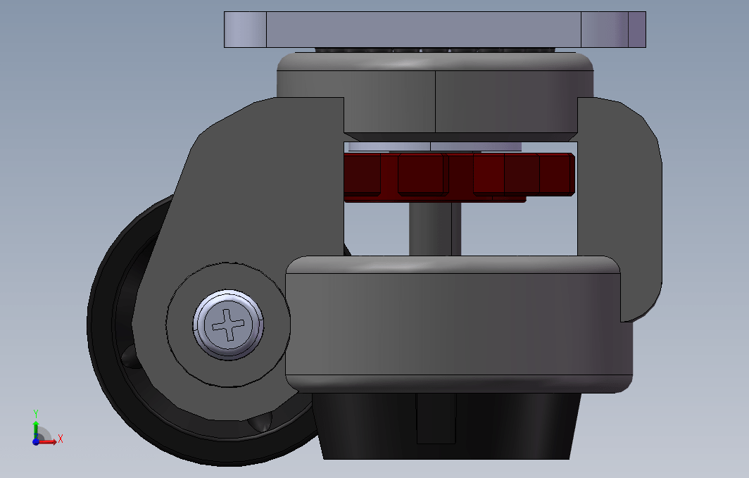 H100D60福马轮 3D模型