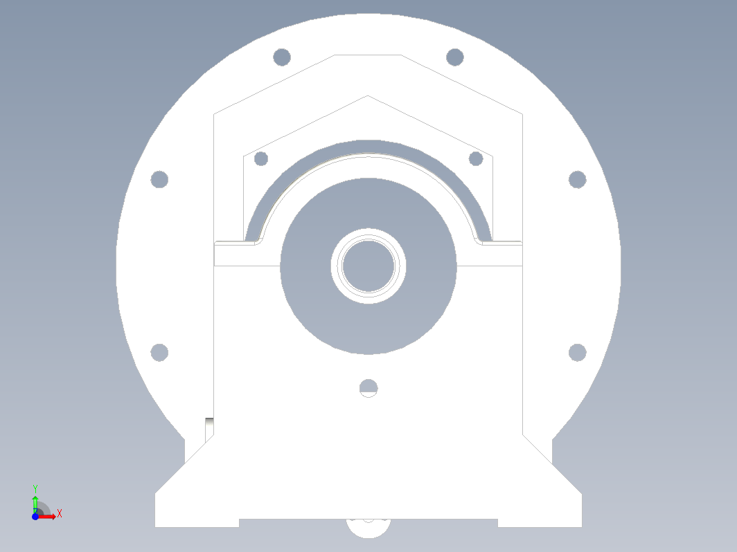 centrifugal-pump离心泵半剖结构