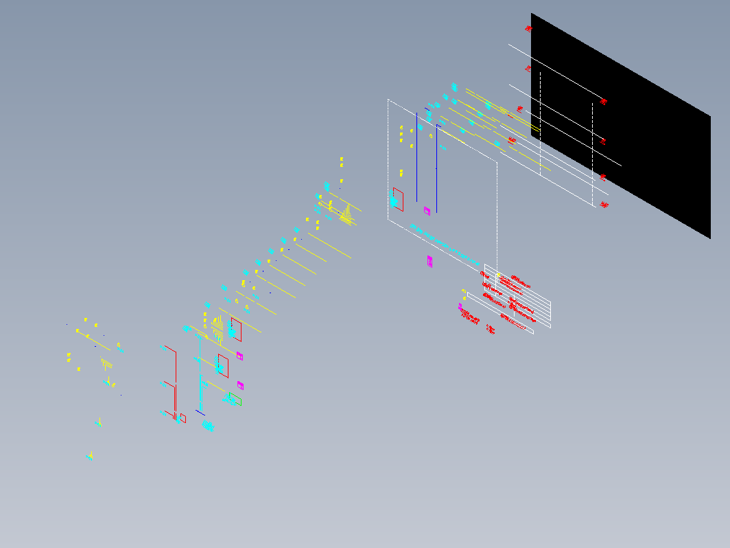 1-004 D19号楼安防系统图