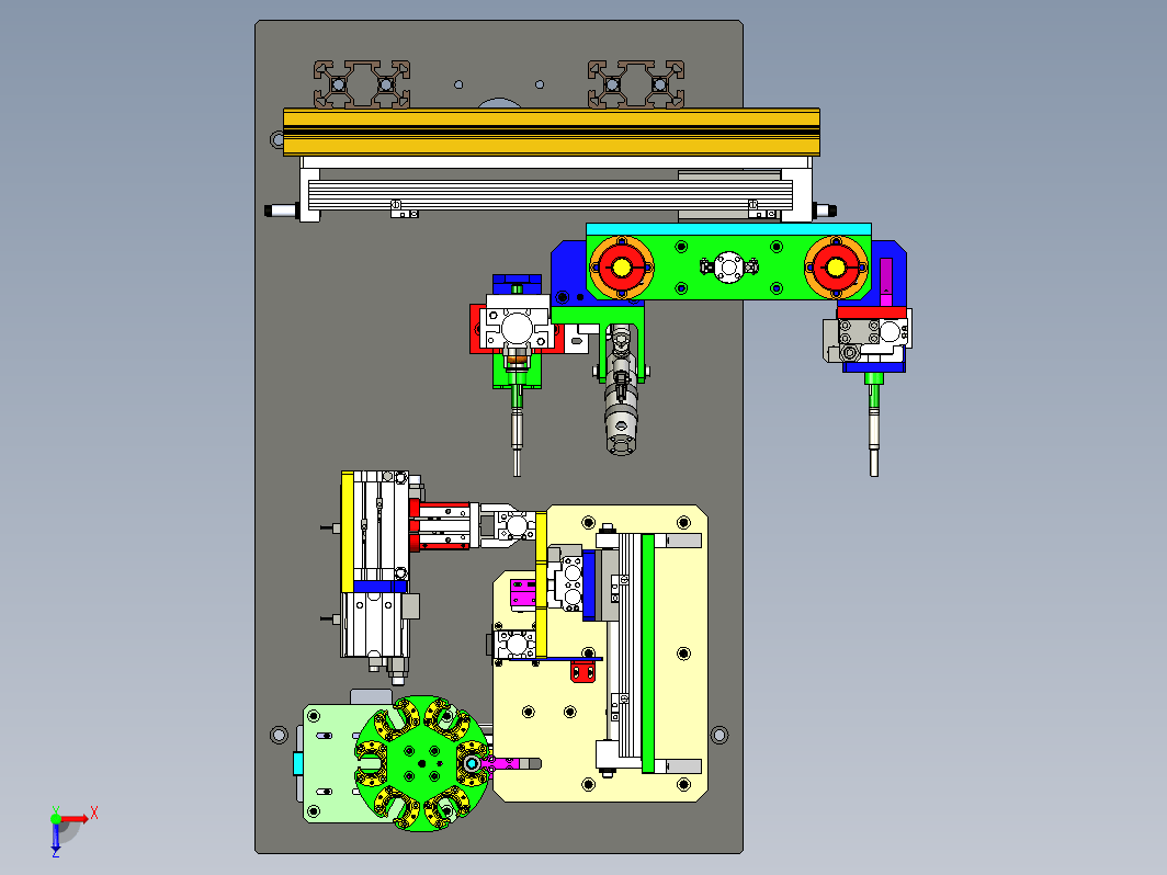 电机转子检测移栽设备