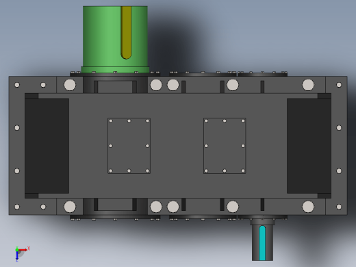 reductor gearbox二级斜齿轮减速箱缩略图