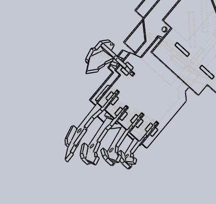 MECHBOT2.1.0机器人拼装模型激光雕刻图缩略图