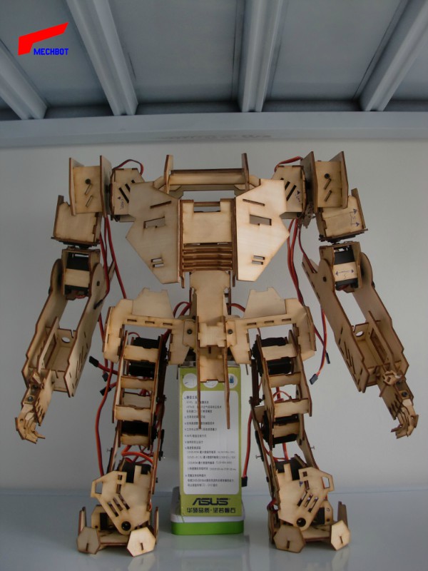 MECHBOT2.1.0机器人拼装模型激光雕刻图