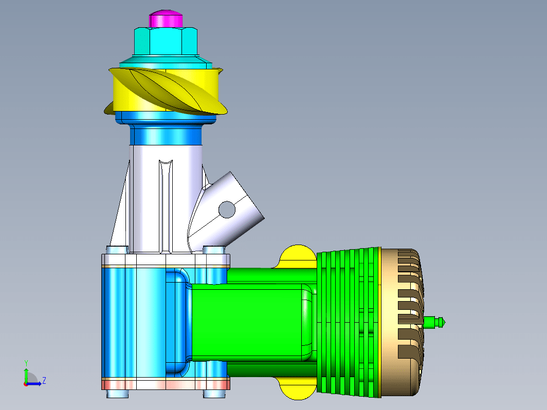 Modelisme简易单缸发动机